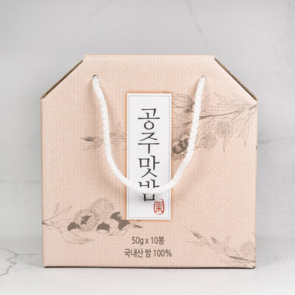 국내산 100% 공주맛밤 선물세트 (50g x 10개입)