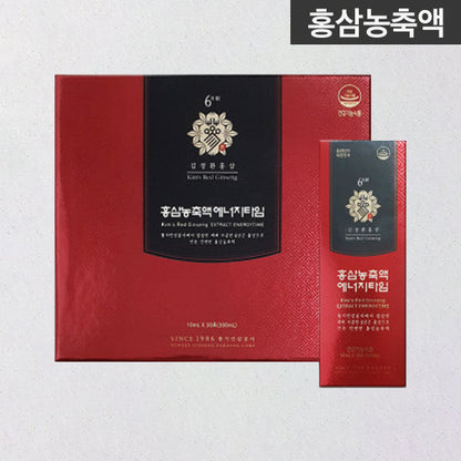홍삼농축액 에너지타임 (10ml x 30포)