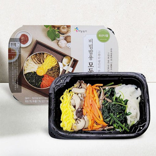 비빔밥용 모둠나물 160g