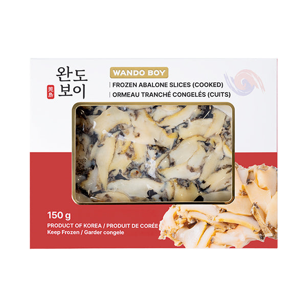 완도보이 슬라이스 순살 자숙전복 150g