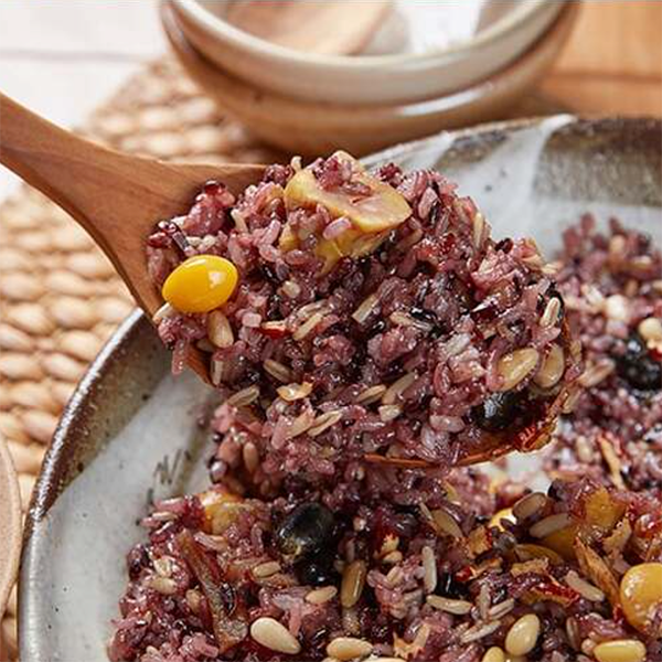 Cooked Rice with Black beans & Nuts * 3ea