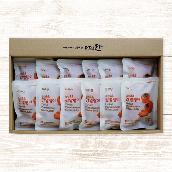 다디단 감말랭이 선물세트 (50g x 12봉)