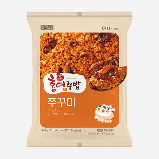 HONGDAE JJUBAB (SPICY STIR-FRIED WEB FOOT OCTOPUS WITH RICE) 280g