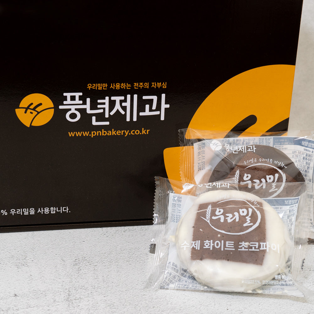 Handmade Choco-pie(Original 6ea+White 6ea)900g