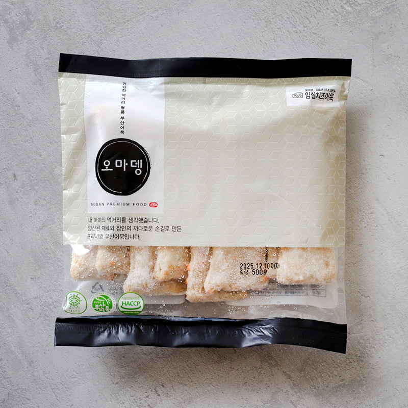 FROZEN FRIED FISH CAKE - IMSIL CHEESE Bar 500g