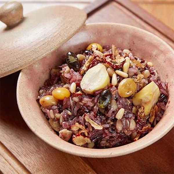 Cooked Rice with Black beans & Nuts * 3ea