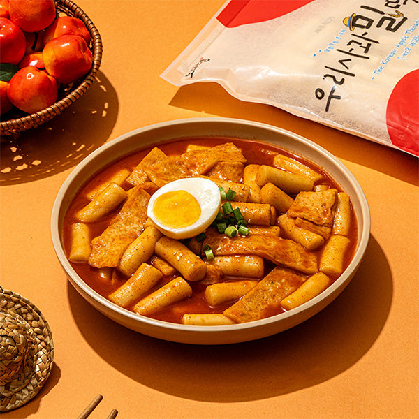 Tteokbokki(wheat) with Apple Flavored Red Pepper Paste 462g