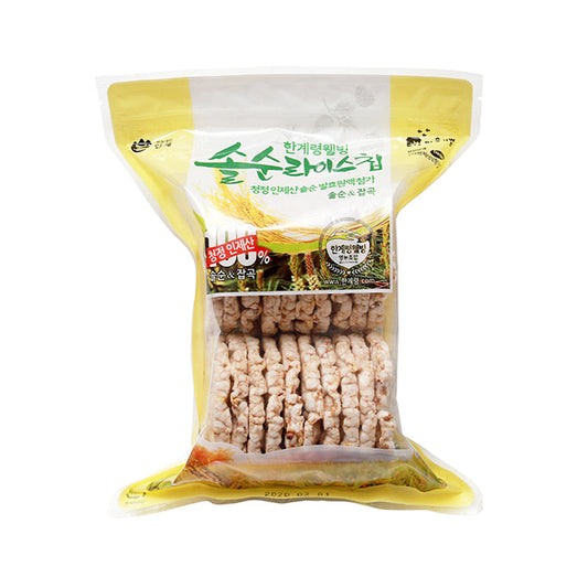 솔순라이스칩 120g