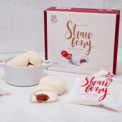 딸기 크림떡 480g