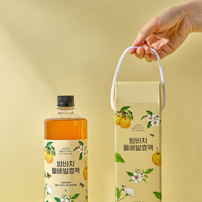 밤바치 유기농 돌배발효액 1L