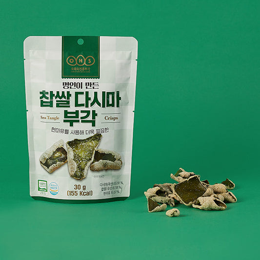 명인이 만든 찹쌀 다시마부각 30g