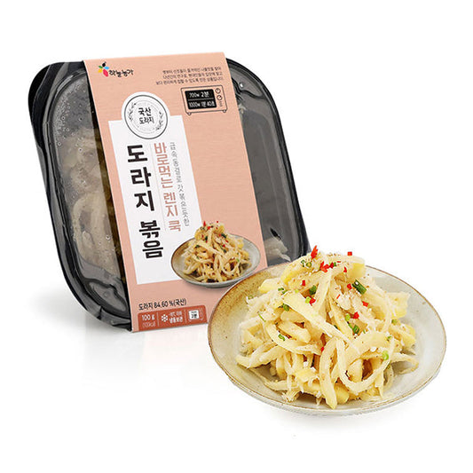 그대로 데워먹는 도라지 볶음 100g