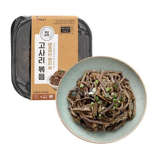 그대로 데워먹는 고사리 볶음 100g