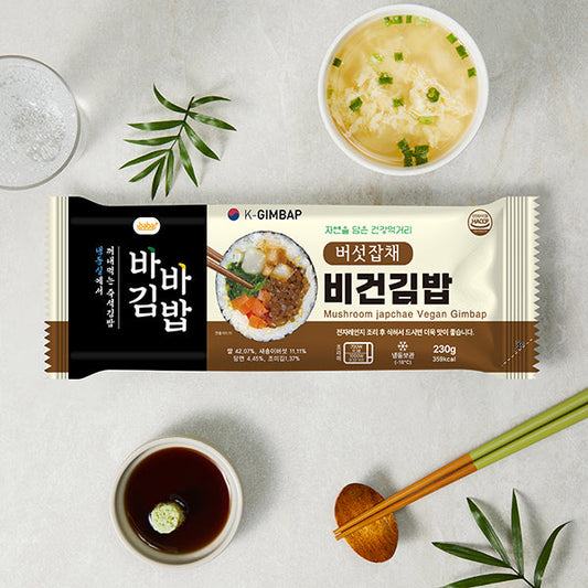 Mushroom japchae Gimbap 230g