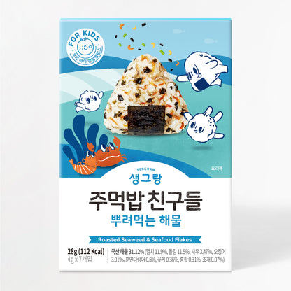 Roasted Seaweed & Seafood flakes 28g (4gx7)