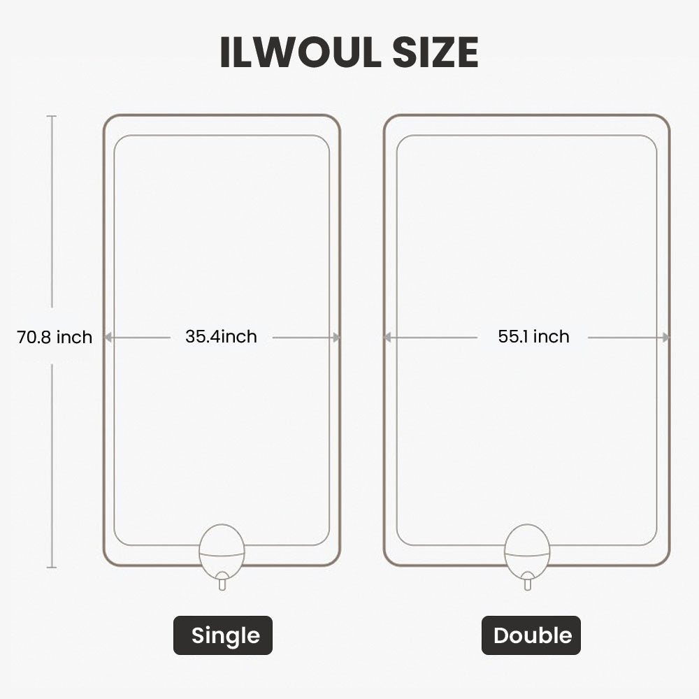 IlWoul Mat Eco Friendly Tencel Grey Single