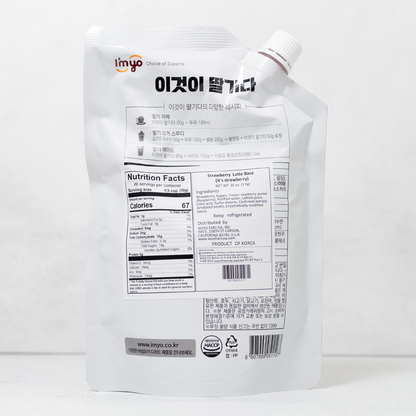국내산 딸기청 아임요 이것이 딸기다 1kg