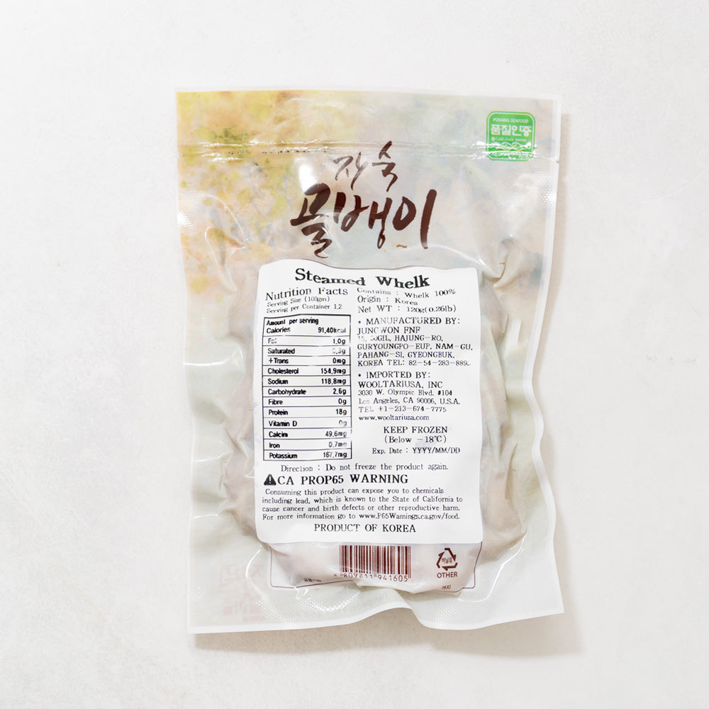 포항명물 자숙 골뱅이 120g