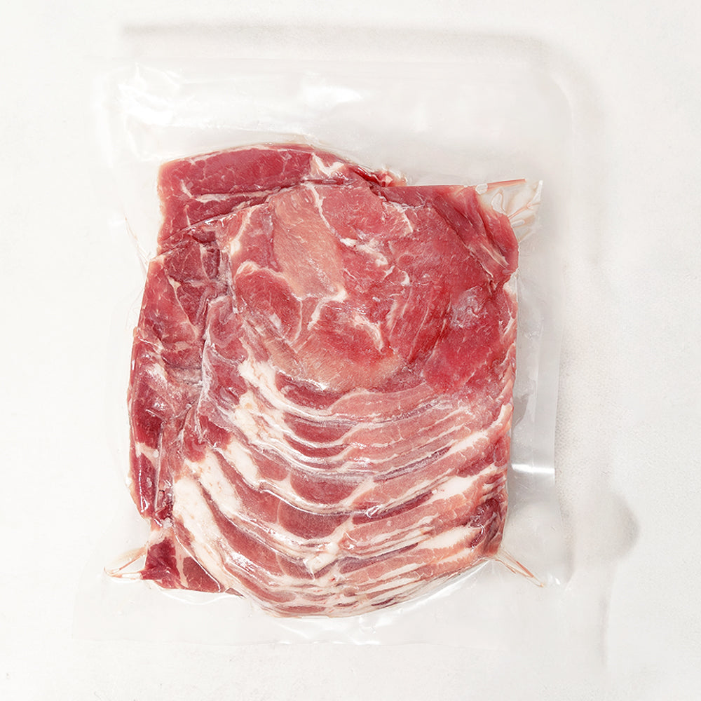 Sliced Pork Collar 2lb