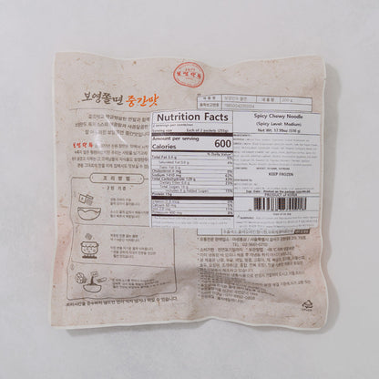 보영쫄면 중간맛 510g (2인분)