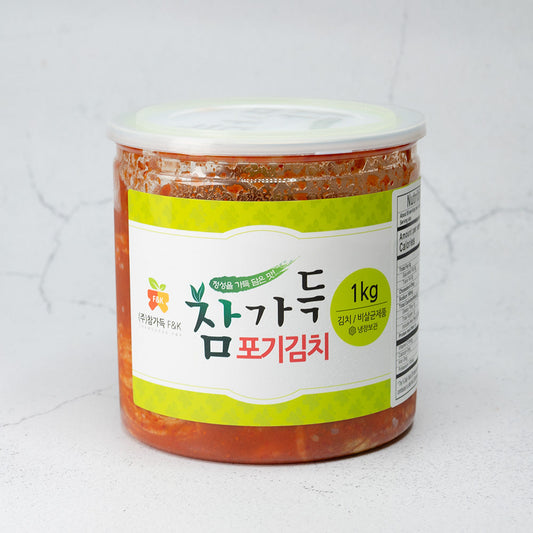 맛있게 잘 익은 이노캔 서울식 포기김치 1kg