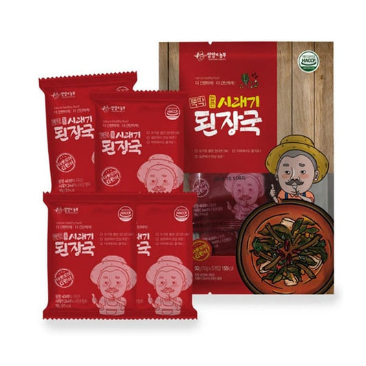 Soybean paste soup with Radish Stems (Freeze Dried Soup Mix) 50g (10g x 5pcs)