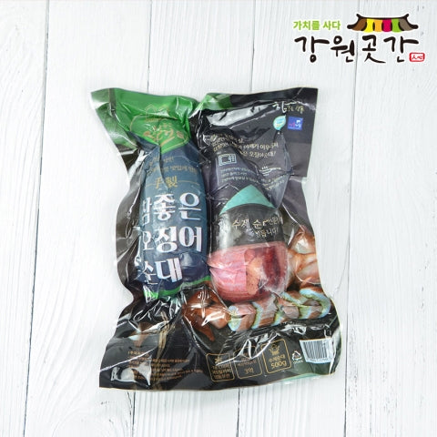 속초 참좋은 오징어순대(통2미) 500g