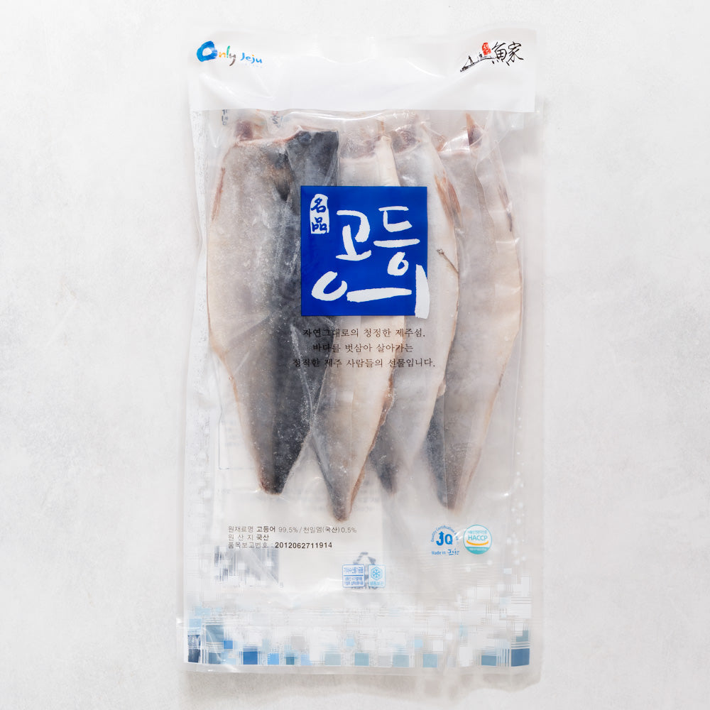 Jeju Frozen Mackerel Fillet 500g
