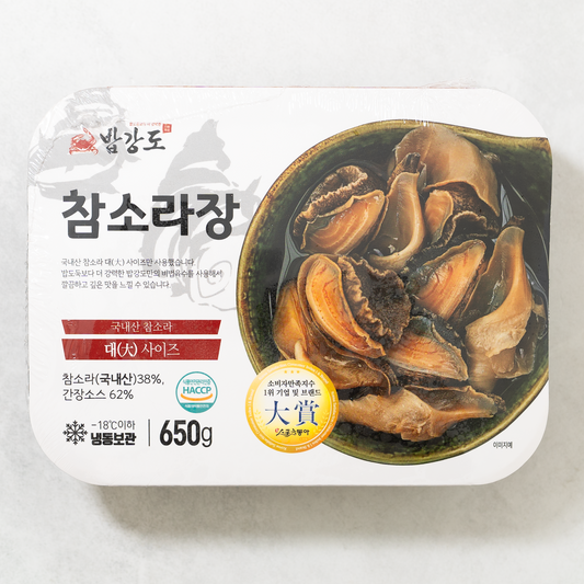 국내산 참소라장 650g