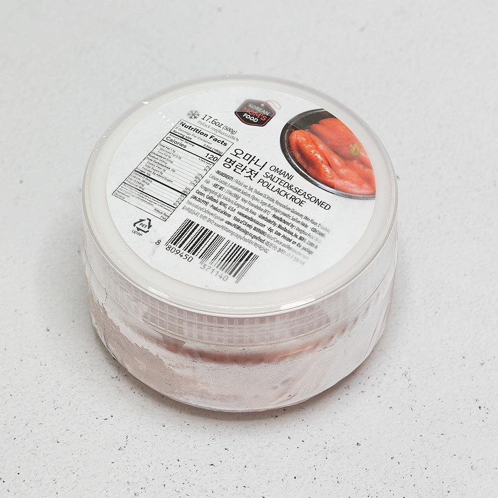 Omani Salted&Seasoned Pollack Roe500g