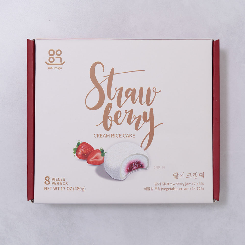 딸기 크림떡 480g