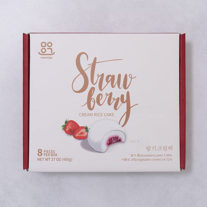딸기 크림떡 480g