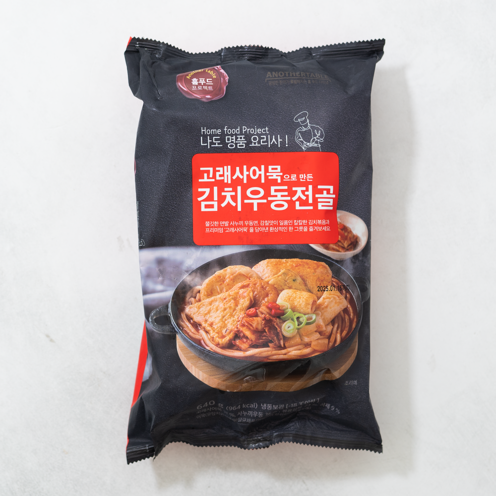 김치 우동 전골 640g