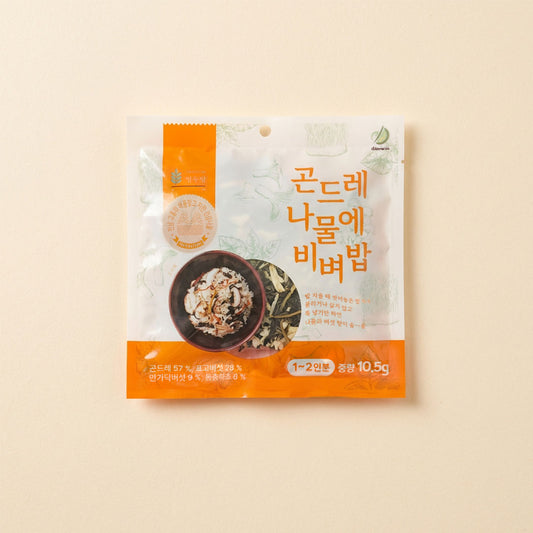  담우 곤드레나물에비벼밥 10.5g - Wild Mountain Greens (Gondre) for Bibimbap