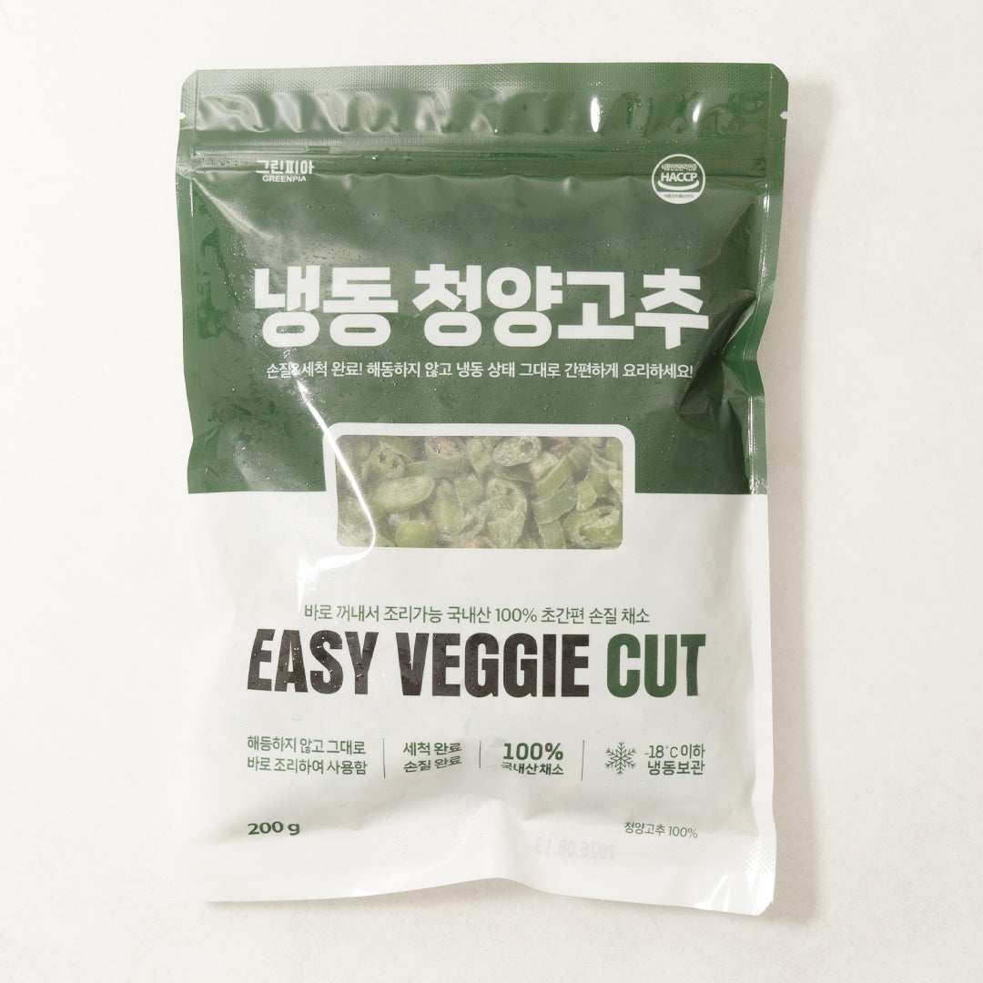 Korean Sliced Cheongyang Chili pepper 200g