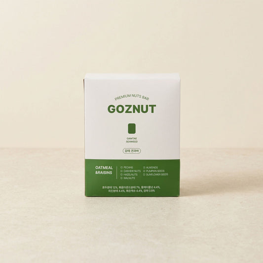 [이른비] 고즈넛 감태 견과바 350g