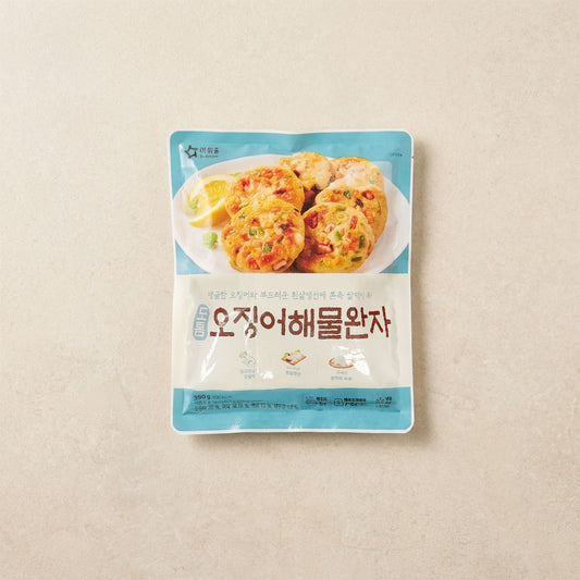 [신규] 아워홈 아워홈 도톰 오징어 해물완자 390g - OURHOME SQUID & SEAFOOD BALL