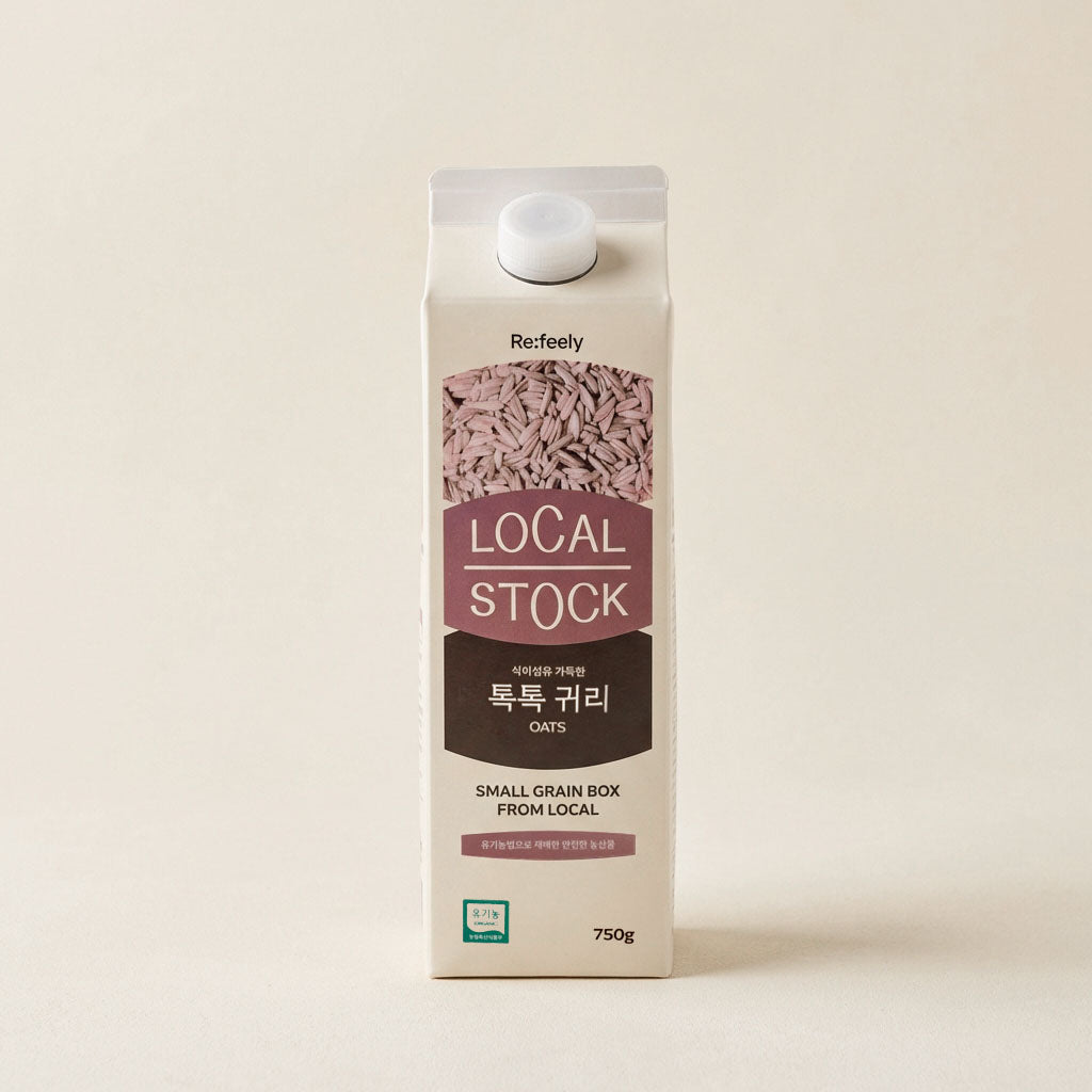 리필리 [로컬스톡] 유기농 귀리 750g&nbsp;