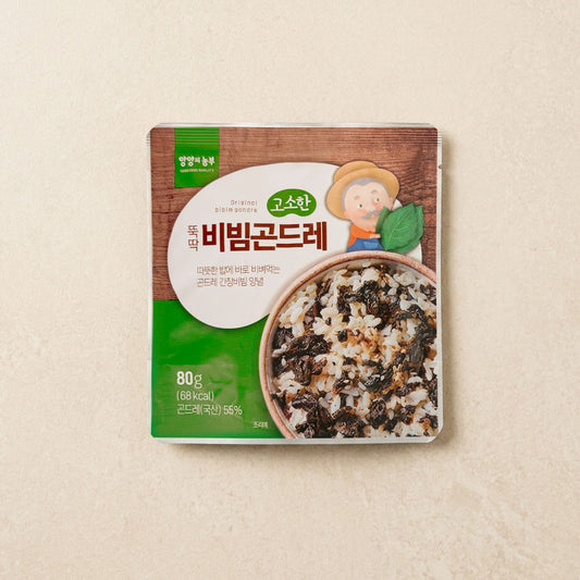 설악산그린푸드 고소한 뚝딱 비빔 곤드레 80g