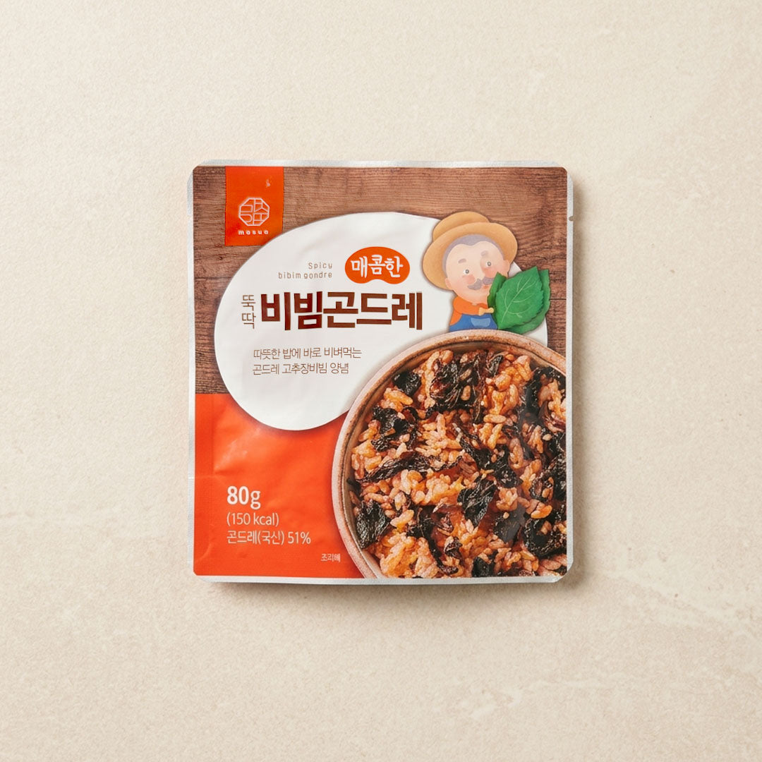 설악산그린푸드 매콤한 뚝딱 비빔 곤드레 80g