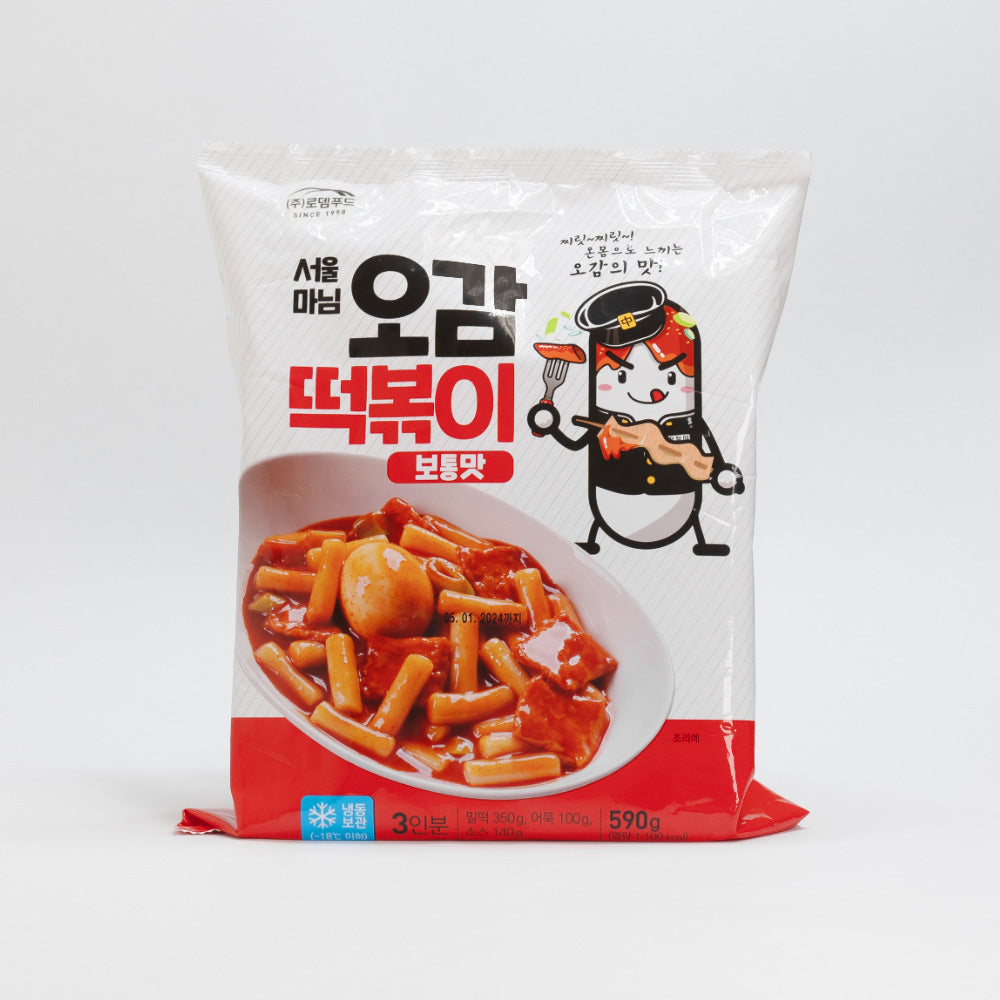 서울마님 오감떡볶이(밀떡 보통맛) 590g