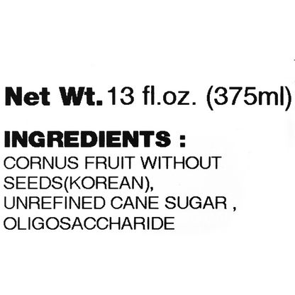 Korean Cornus Berry Syrup 375ml
