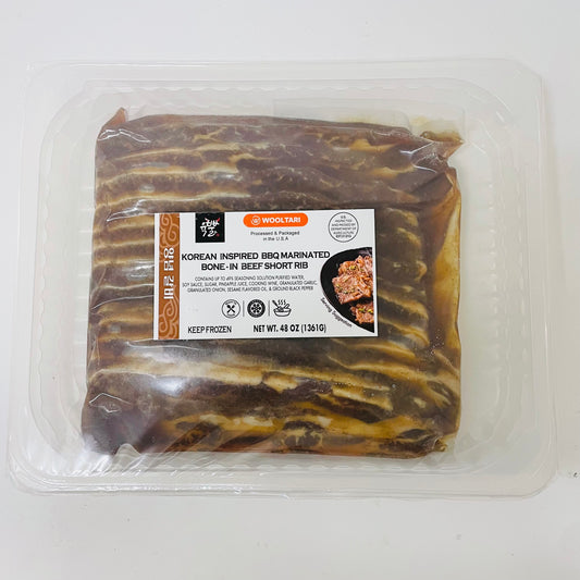 Korean Inspired BBQ Marinated Bone -in Beef Short Rib