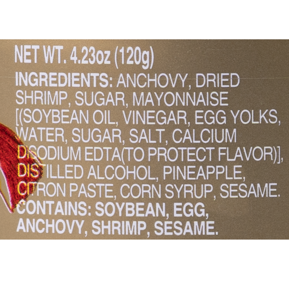 Stir-fried anchovies and shrimp 120g