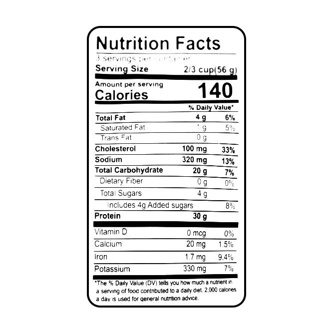 Dried & Seasoned Squid-Sliced-White