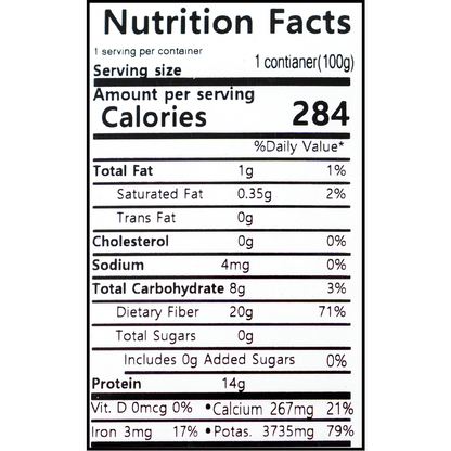 Dried Young Pumpkin 100g