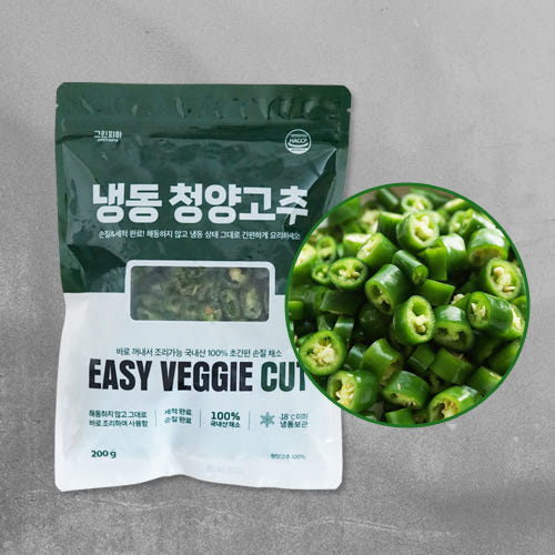Korean Sliced Cheongyang Chili pepper 200g