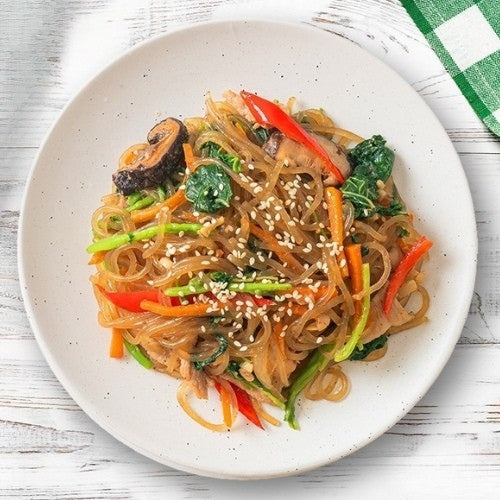 Japchae- Stir Fried Sweet Potato Noodle w Vege. 285g
