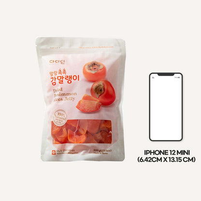 다디단 감말랭이 지퍼팩 500g