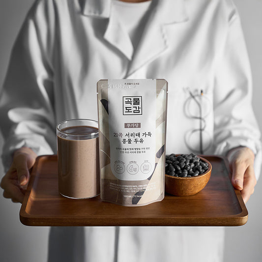 21곡 서리태 가득 콩물 두유 (180ml X 15)